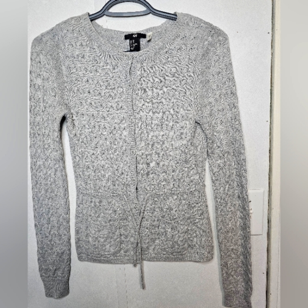 H&M Button Up Wool Cardigan
